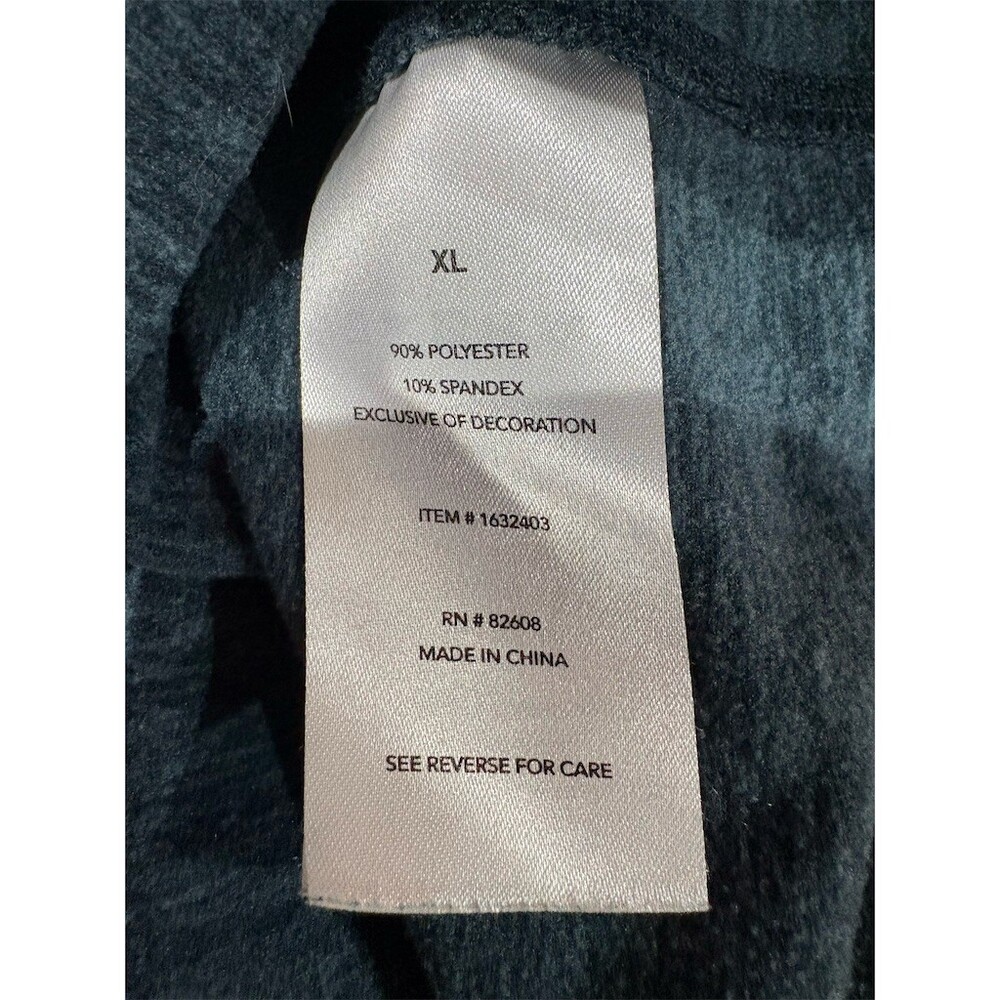 Rugged Elements Work Shirt Mens XL Long Sleeve Crew Neck Heather Blue - Picture 9 of 9